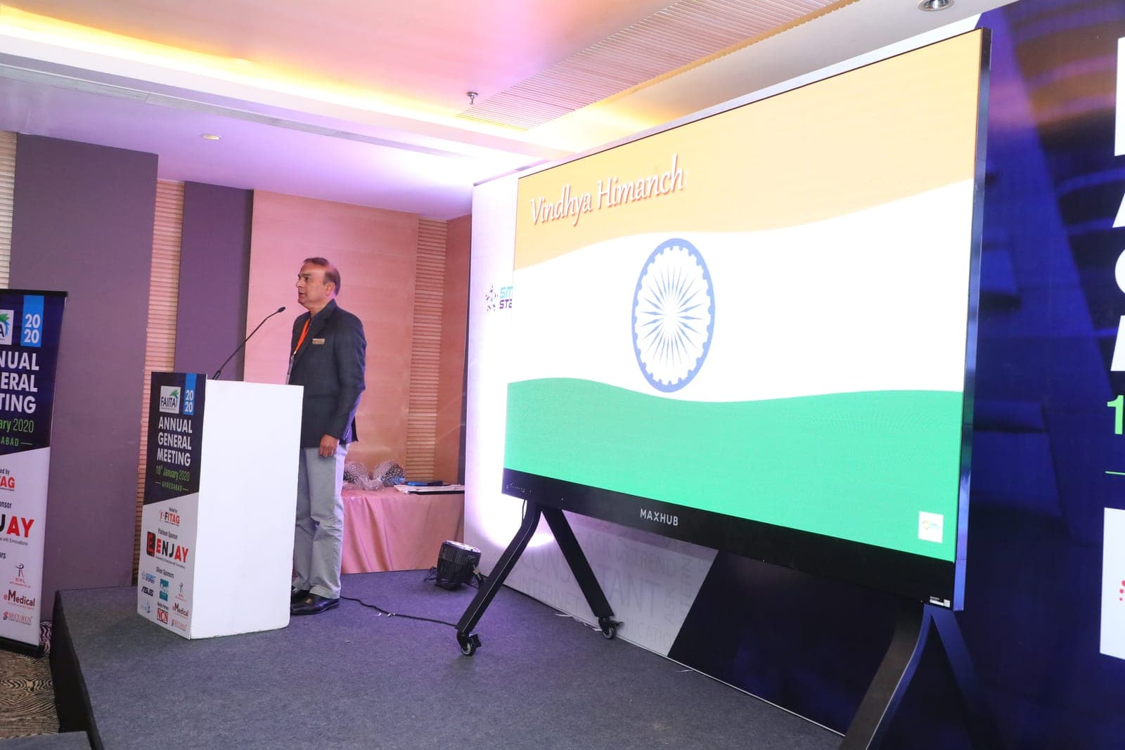 A member association's presentation to delegates at the FAIITA AGM 2020