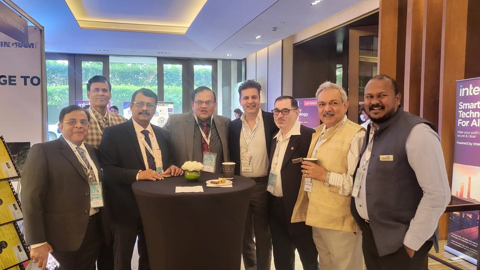 FAIITA representatives at the world's leading ICT trade show