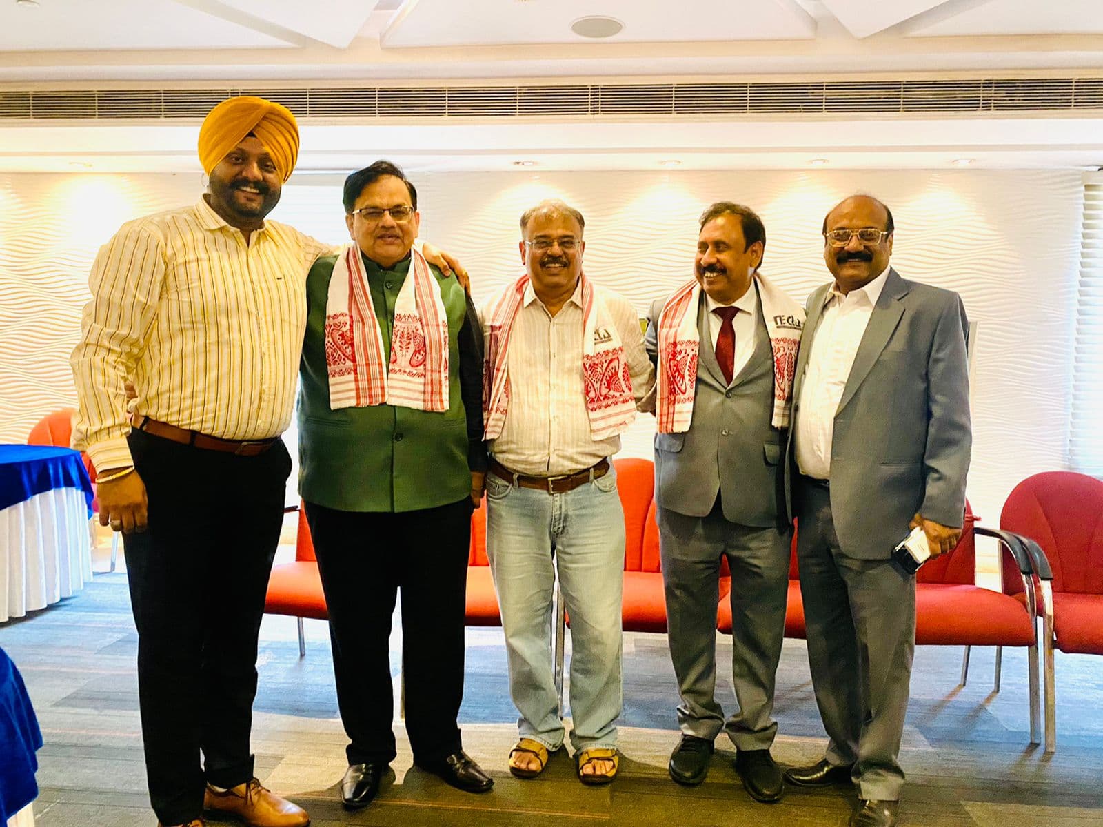 Leaders felicitated at the Chandigarh event, held with an exhibition and gala dinner