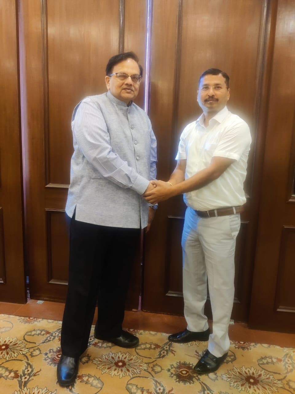 Members of FAIITA's state associations during the 2025 election in Lucknow